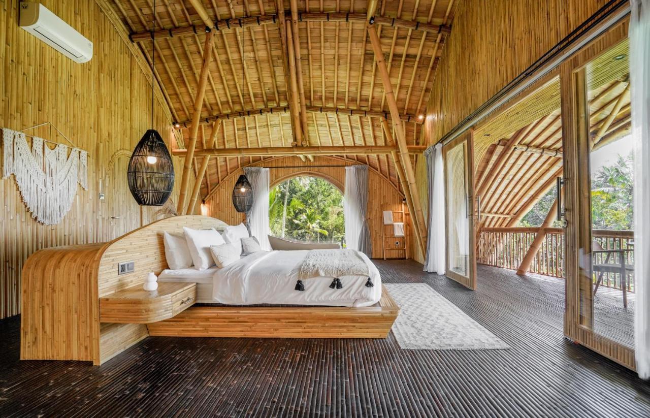 ホテル Eco Six Bali Tampaksiring エクステリア 写真